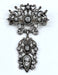 Broche Broche pendentif or argent diamants, Napoléon III 58 Facettes AB171