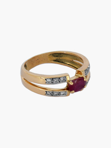 Bague 54 Bague Rubis 58 Facettes