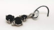 Pendentif Pendentif en Or blanc Onyx, Diamants 58 Facettes