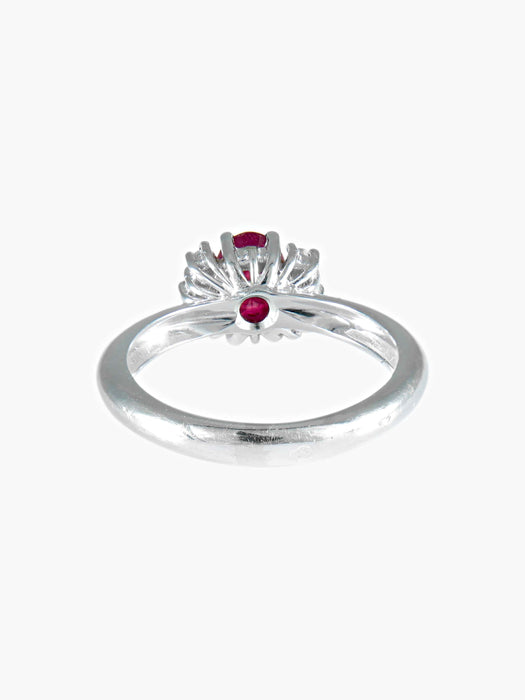 Bague 52 Bague Rubis et Diamants 58 Facettes