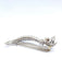 Brooch Antique brooch in white gold and diamonds 58 Facettes
