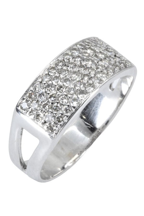 Bague 54 BAGUE PAVAGE DIAMANTS 58 Facettes 047341