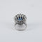 Bague 50 Bague Saphir double entourage Diamants 58 Facettes ALGU22