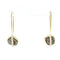 Boucles d'oreilles Boucles d'Oreilles en Or Jaune 18kt avec Diamants bruts et Brillants 58 Facettes