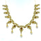 Collier Collier draperie 19ème or jaune et perles 58 Facettes