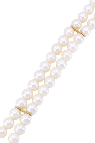 Bracelet BRACELET 2 RANGS PERLES DE CULTURE 58 Facettes 067881