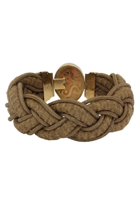 Bracelet BRACELET CAMÉE ANCIEN CHEVEUX TRESSÉS 58 Facettes 056001
