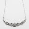 Collier Collier guirlande or blanc diamants 58 Facettes