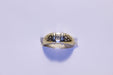 Ring 50 Two-tone ring Diamonds 58 Facettes