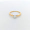 Bague 53 Bague Solitaire 2 ors Diamant 0.20ct 58 Facettes 27211