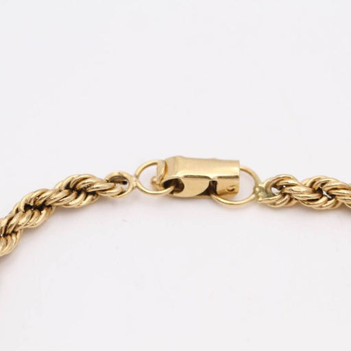 Bracelet Bracelet cordon doré semi creux trotteuse 58 Facettes E358595E