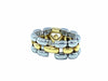 Chopard ring. Happy Diamonds collection, yellow gold and steel ring 58 Facettes