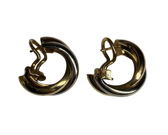 Boucles d'oreilles CARTIER - BOUCLES D'OREILLES TRINITY OR 18K 58 Facettes