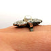 Ring Art Deco diamond and fine pearl ring 58 Facettes 3730