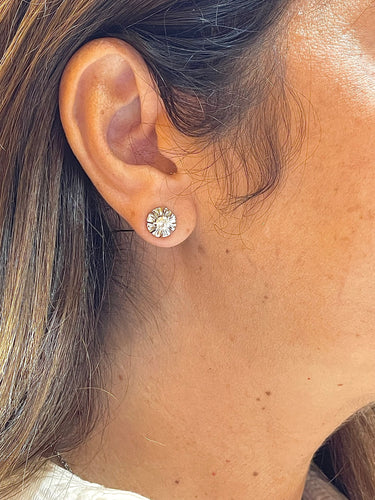 Boucles d'oreilles Clous d’oreilles Or Diamants 58 Facettes