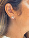 Boucles d'oreilles Clous d’oreilles Or Diamants 58 Facettes