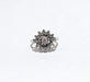 Ring Gold and diamond flower ring from the 60s 58 Facettes