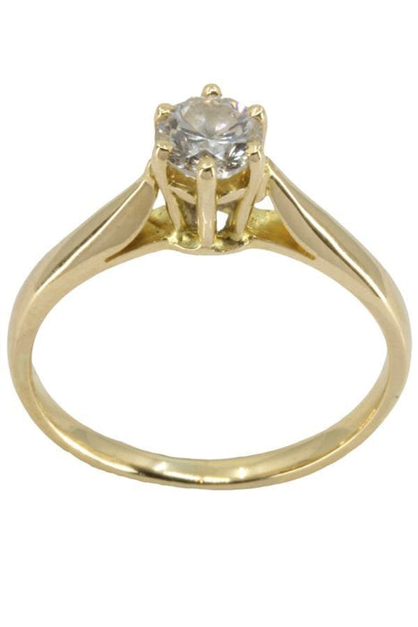 Bague SOLITAIRE DIAMANT 0.56 CARAT 58 Facettes 051951