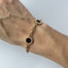 Bulgari bracelet - rose gold and onyx bracelet 58 Facettes 20400000551