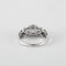 Bague 54 Bague Papillon Or Gris Diamants 58 Facettes