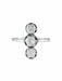 Ring 58.5 Platinum Trilogy Ring 58 Facettes A5374f