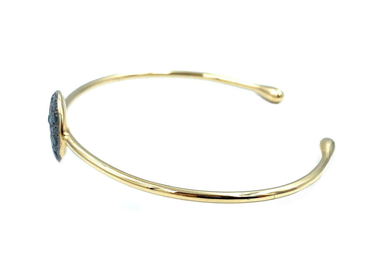 Bracelet Pomellato. Bracelet Sabbia or rose et diamants noirs 58 Facettes