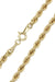 TWISTED KNIT CHAIN ​​Necklace 58 Facettes 054691