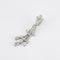 Boucles d'oreilles Boucles pendantes en or gris, diamants 58 Facettes
