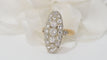 Bague 53.5 Bague marquise en Or bicolore et Diamants 58 Facettes 32032