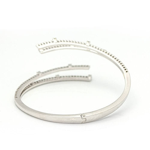 Bracelet Bracelet Or blanc Diamants 58 Facettes D359739LF