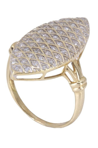 Bague BAGUE MARQUISE DIAMANTS 58 Facettes 081241