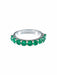 Ring 52 Emerald garter ring 58 Facettes LP59-7