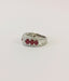 Ring Art Deco Diamond & Ruby Ring 58 Facettes to Latvia