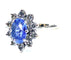 Bague Bague marguerite saphir et diamants 58 Facettes AB156