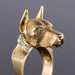 Bague 55 Bague chien et son collier diamants 58 Facettes 19-075-55