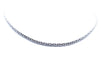 Collier Collier Or blanc 58 Facettes 1011040CD