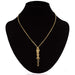 Collier Collier ancien or jaune coulant et main gantée 58 Facettes 20-384