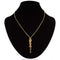 Collier Collier ancien or jaune coulant et main gantée 58 Facettes 20-384