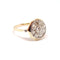 Bague Bague ancienne or jaune diamants 58 Facettes