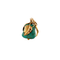 Pendentif Pendentif Or Turquoise 58 Facettes