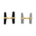 Cufflinks Cartier cufflinks in yellow gold, steel and onyx. 58 Facettes 30573