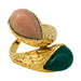 Boucheron ring, "Serpent Bohême", chrysoprase and coral. opportunity
