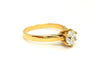 Bague 57 Bague Solitaire Or jaune Diamant 58 Facettes 813001CN