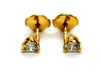 Earrings Stud earrings Yellow gold Diamond 58 Facettes 1152964CD