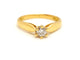 Bague 51 Bague Solitaire Or jaune Diamant 58 Facettes 718109CN