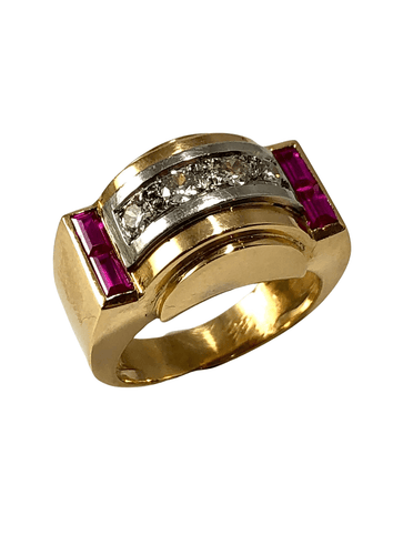 Bague 50 Bague Tank 58 Facettes 46