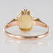 Ring 55 Old solitaire opal ring 58 Facettes 19-471-48