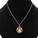 Angel medal pendant in gold and fine pearls 58 Facettes 13-231B