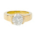 Ring 53.5 Ring in yellow gold, diamonds 2,09 cts G/VVS1. 58 Facettes 29578