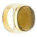 Ring 53.5 Pomellato “Cipria” ring in yellow gold and lemon quartz. 58 Facettes 30548